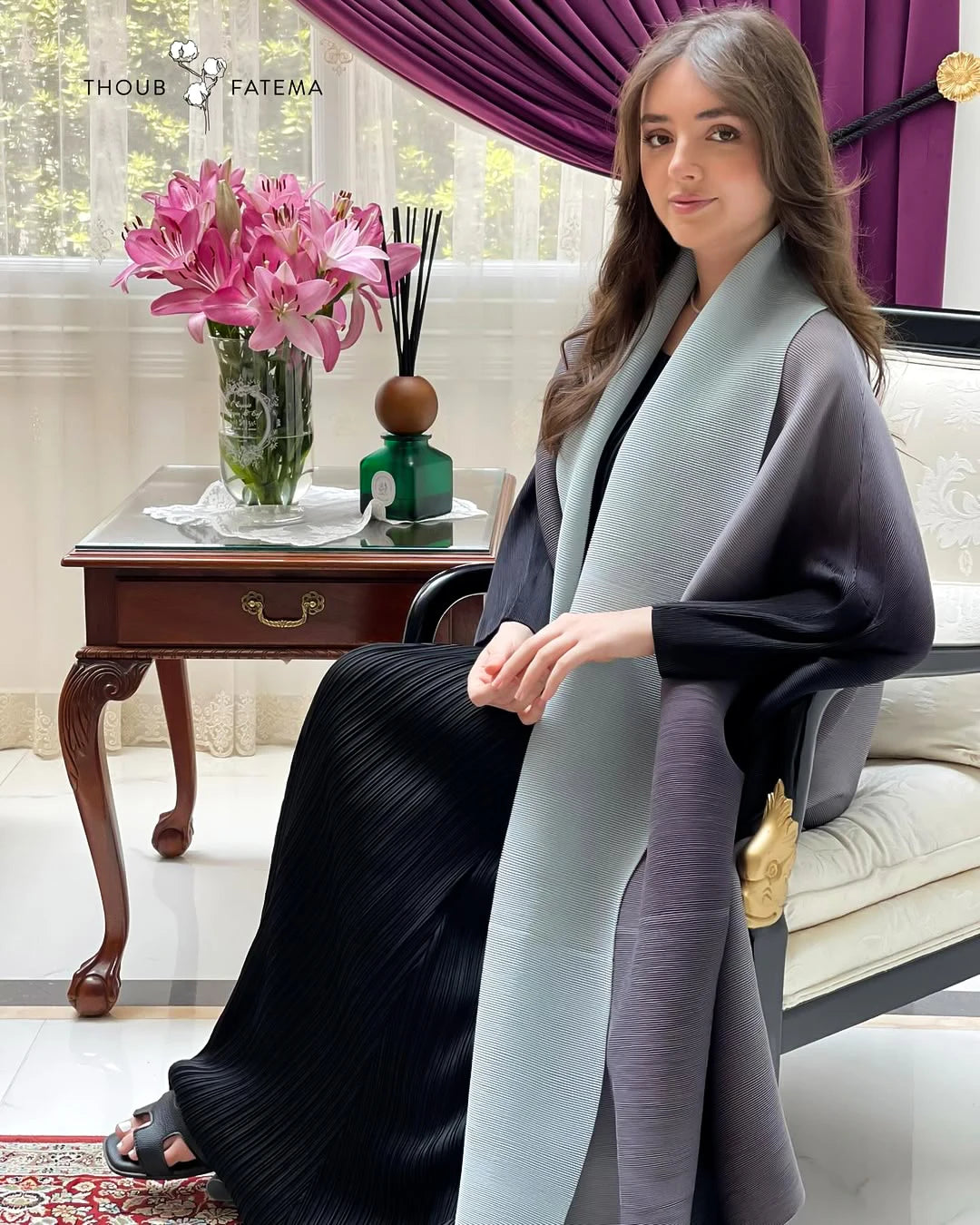 Arabic Clothes Woman Luxury Causal Print Long Coat For Muslim Women Abaya Butterfly Dubai Ramadan 2025 Femme Plus Size Clothing