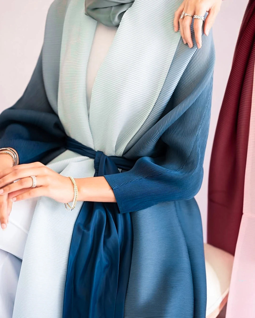 Arabic Clothes Woman Luxury Causal Print Long Coat For Muslim Women Abaya Butterfly Dubai Ramadan 2025 Femme Plus Size Clothing